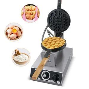 Waffle all'uovo Bubble Ice Cream Cone Making Machine macchina per fare le cialde Hong Kong belga Egg Waffle Maker
