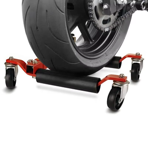 Wiel Dolly Auto Skates Voertuig Positionering Hydraulische Band Jack Ratelende Voetpedaal <span class=keywords><strong>Lift</strong></span> Hydraulische Auto Wiel Dolly 1500Lbs - Product Image 2
