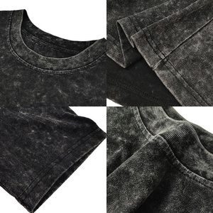 <span class=keywords><strong>เสื้อ</strong></span><span class=keywords><strong>ยืด</strong></span>แขนสั้นทรงโอเวอร์ไซส์ รุ่นใหม่ SK น้ำหนัก 230 กรัม สไตล์วินเทจ สำหรับผู้ชายและผู้หญิง ทรงหลวม สวมใส่สบาย ผ้าฝ้ายถัก 100% ล้างแบบวินเทจ - Product Image 4