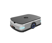 Robot AGV AMR automatisé pour la manutention de palettes en acier pour entrepôts frigorifiques et logistique d'usine