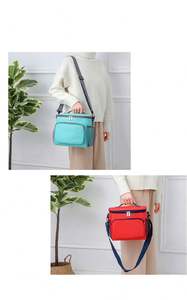 กระเป๋าถือฉนวนกันความร้อนหนาสำหรับนักเรียนและกระเป๋าปิกนิกสำหรับเดินทางความจุขนาดใหญ่หรือไหล่ - Product Image 6