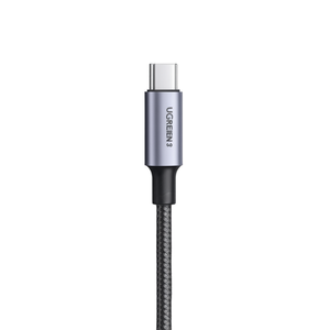 Câble tressé Ugreen 2M USB vers Type C, angle droit 90°, charge rapide 18W 3A, transfert de données 60 Mo/s, revêtement en nylon pour Huawei Samsung Xi - Product Image 1