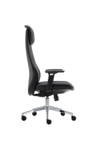 Foshan chaise de direction pivotante à dossier haut de haute qualité confortable patron chaise de bureau ergonomique en cuir PU chaise de bureau de luxe