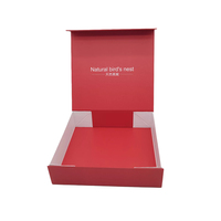 Boîte cadeau pliable personnalisée avec couvercle magnétique, emballage en carton rigide avec fermeture solide pour bijoux, cosmétiques, OEM