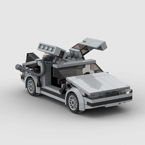 Mattoncini da Costruzione Piccoli di Marca Back to <span class=keywords><strong>Future</strong></span>, Auto da Corsa Sportiva, Compatibili con la Serie Tecnologica, Giocattoli in Plastica - Product Image 4