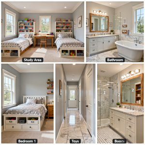 定制设计的美国单户住宅建筑和景观规划服务，为带花园的现代别墅提供服务 - Product Image 5