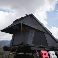 Carpas de techo para camionetas y vehículos, carpa de techo de gran espacio, carpa rígida para 4 personas, ligera y de alta calidad.