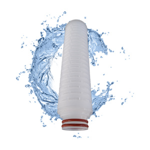 Cartouche filtrante plissée en PP industrielle de 20 à 60 pouces pour machines d'électrolyse - Product Image 1