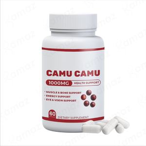 Amaz OEM Marque privée Approvisionnement personnalisé Supplément Premium Capsules de <span class=keywords><strong>Camu</strong></span> <span class=keywords><strong>Camu</strong></span>-Supplément de soutien immunitaire avec vitamine C naturelle - Product Image 6