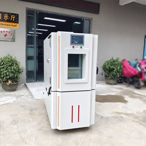 Cámara de prueba de estabilidad de Ambiente de humedad y temperatura constante de temperatura alta y baja vertical programable personalizada - Product Image 3