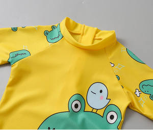 아기 소년 소녀 수영복 유아 발진 가드 수영복 셔츠 Upf 50 + 아기 수영복 - Product Image 3
