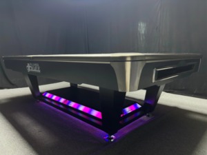 Table de <span class=keywords><strong>billard</strong></span> américaine de tournoi BOJUE avec rails en fibre de carbone Opal, ardoise Jiujiang A de 25 mm d'épaisseur, tissu personnalisable, professionnelle - Product Image 4