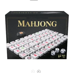 Customized Printing Melamine Mahjong Tile Set Classic Strategy Game For Kids Families And Adults Ages 8 And Up