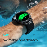 Fabrikpreis Microwear GTR15 Ma35 Smartwatch 1,99'' Bildschirm IP68 Wasserdicht WhatsApp Schnellantwort ChatGPT 350mAh Smartwatch
