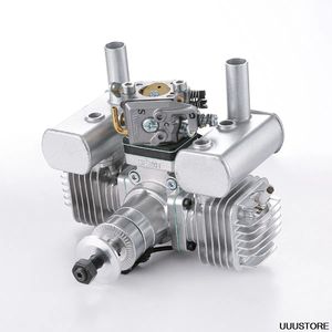 เครื่องยนต์เบนซิน/น้ำมันเบนซิน 2 จังหวะ 2 สูบ รุ่น DLE111 DLE 111CC สำหรับเครื่องบินบังคับวิทยุ - Product Image 6