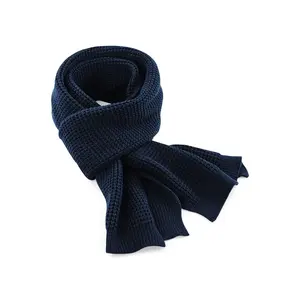 Écharpe en tricot gaufré classique, marchandise personnalisée - Product Image 2