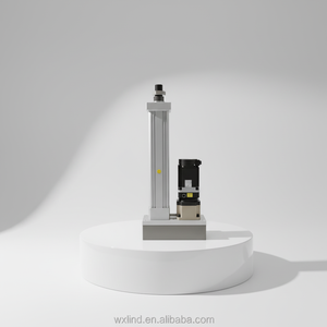 Cylindre électrique en aluminium Bibo LIND LDE63, course de 400 mm, roulement à moyenne capacité de charge, construction à filetage laminé, garantie 1 an - Product Image 2