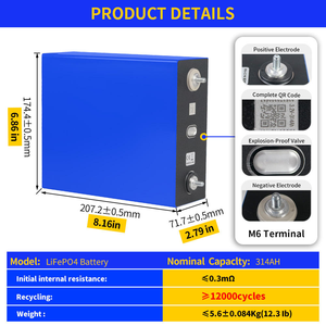 Bateria de Íon de Lítio Prismática HYL 280Ah LF280K 3.2V com 10.000 Ciclos, em Estoque na UE (DDP PL) para Veículos Elétricos - Product Image 2