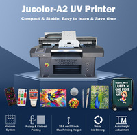 Impresora UV Jucolor CJ-UV4560D A2, Tamaño de Impresión 43*60CM para Acrílico, Madera, Vidrio y Metal