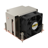 COOLSERVER 115X/1200 Mince Dissipateur Thermique Processeur Silencieux Radiateur Refroidissement Par Air 4Pin Cuivre Pur Aluminium pour Ordinateur Boîtier