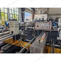 Machine de fabrication de sacs plastiques numériques automatiques à trois soudures haute vitesse pour la production d'emballages de sachets à fermeture éclair et bec verseur (stand-up pouch)