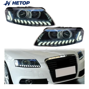 Faro HETOP <span class=keywords><strong>A6</strong></span> S6 2005-2011 Aggiornamento LED DRL Gruppo Luci Diurne Lampada Frontale Auto Accessori Modificati per Audi - Product Image 1