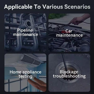 Boroscopio Articulado WiFi S43-OTG con Lente de Dirección de 180 Grados y 2 Vías para iPhone y Android, Cámara de Inspección Endoscópica HD1080P de 2MP - Product Image 6