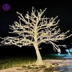 Arbre lumineux en cristal LED - Étanche IP65 - Décoration de Noël et d'Halloween pour aménagement paysager, rue, centre commercial et complexe hôtelier - Product Image 5
