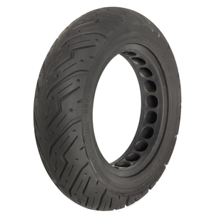Pneu plein tout-terrain 10x2.5FD 10 pouces pour trottinette électrique, bande de roulement éclair, antidérapant, sans chambre à air, ensemble de roue de remplacement haute performance - Product Image 3