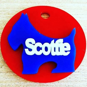 थोक ऐक्रेलिक पालतू आईडी टैग कस्टम आकार ऐक्रेलिक कुत्ते के लिए ऐक्रेलिक बिल्ली टैग - Product Image 3