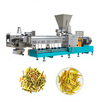 Extrudeuse complète multi-formes 2D 3D pour snacks soufflés, machine pour la production de snacks soufflés et le marché d'exportation