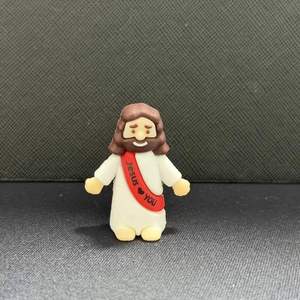 Petites figurines originales « Love You » en caoutchouc, jouets de Jésus pour les jeux de cache-cache, cadeaux religieux pour les fêtes, école du dimanche - Product Image 5