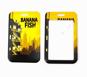 Cordón de diseñador de <span class=keywords><strong>Anime</strong></span> <span class=keywords><strong>BANANA</strong></span> <span class=keywords><strong>FISH</strong></span> para llavero, cubierta de tarjeta de identificación, soporte de insignia USB para teléfono móvil, llavero, monedero, correas para el cuello - Product Image 4