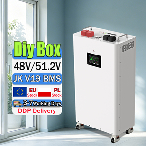 EU มีสินค้าในสต็อก Smart JK V19 BMS 48V 16S กล่องแบตเตอรี่แบบตั้ง DIY พร้อมล้อเลื่อนสำหรับระบบจัดเก็บพลังงานแสงอาทิตย์ภายในบ้าน - Product Image 1