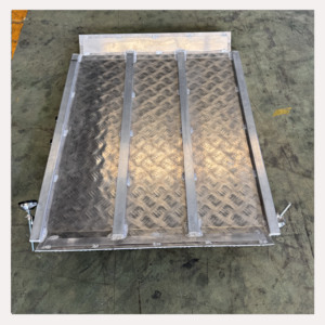 Silla <span class=keywords><strong>de</strong></span> Ruedas Caixin-1, Rampa Plegable Telescópica <span class=keywords><strong>de</strong></span> Aluminio <span class=keywords><strong>de</strong></span> 6 pies, Capacidad <span class=keywords><strong>de</strong></span> 300 kg, Color Plateado, <span class=keywords><strong>Precio</strong></span> Competitivo, <span class=keywords><strong>para</strong></span> Personas con Discapacidad - Product Image 2