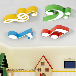 Lampe à suspension pour salle <span class=keywords><strong>de</strong></span> classe <span class=keywords><strong>de</strong></span> musique Plafonnier à motif <span class=keywords><strong>de</strong></span> <span class=keywords><strong>piano</strong></span> 3CCT Plafonnier à gradation Lampe <span class=keywords><strong>de</strong></span> chambre d'enfants <span class=keywords><strong>de</strong></span> la maternelle - Product Image 3