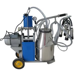 Mungitrice Portatile per Bovini Ovini e Caprini con Gruppo di Mungitura a Benzina ed Elettrico Doppio Motore Doppio Serbatoio da 25L in Acciaio Inossidabile - Product Image 4