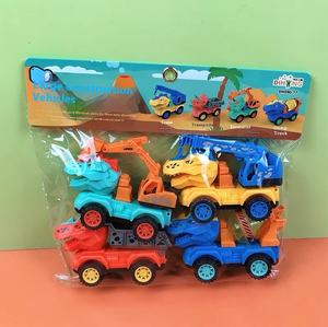 Jouets <span class=keywords><strong>de</strong></span> construction <span class=keywords><strong>de</strong></span> véhicules à friction, ensemble <span class=keywords><strong>de</strong></span> camions porte-voitures avec modèle miniature en métal moulé sous pression 1:64, jouets pour enfants, filles et garçons - Product Image 5