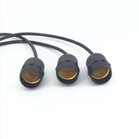 Douille de haute qualité pour lampe extérieure E26 E27 avec bande de câblage, support de lampe étanche IP67