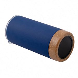 Taza de Café Recta de 16 oz con Base de Corcho y Tapa de Acero Inoxidable para Bebidas Promocionales - Product Image 4