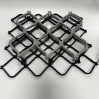 Panneau de grillage soudé sur mesure, galvanisé à chaud, en maille losangée, pour cages d'animaux, clôtures et portes de sécurité
