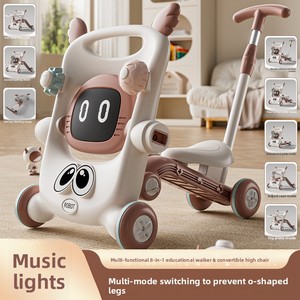 Andador de Empuje para Bebés, Carro de Juguete con Función de Equilibrio, Plástico, Capacidad de Carga de 10 kg, para Edades de 0 a 3 Años - Product Image 4