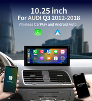 Lecteur DVD de voiture avec système Linux 10,25 pouces, Carplay, Android Auto, radio multimédia de voiture, écran tactile IPS pour Audi Q3
