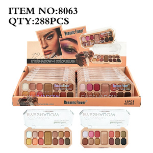 Bán buôn Nhiều Màu 12 Màu khuôn mặt trang điểm <span class=keywords><strong>Eyeshadow</strong></span> <span class=keywords><strong>Palette</strong></span> trong kho - Product Image 2