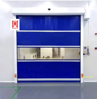 Portes Roulantes Design Moderne, Portes Rapides pour l'Industrie Alimentaire et Pharmaceutique du Moyen-Orient, Portes Hautes Vitesse Étanche