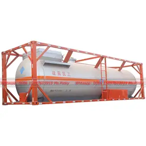 30Feet Shipping ISO Tank Container 24000 liters for LPG Gas Transport For Sales Whastapp +8615897603919