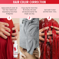 Mascarilla Capilar Colorante Semipermanente Pallamina, Acondicionador, Tinte Rojo para el Cabello, Sin Decolorante ni Peróxido, Tinte Temporal para Mujeres y Hombres