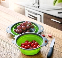 Passoire pliable multifonctionnelle Conlander pour évier, grande ou petite taille au choix, pour légumes et fruits