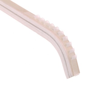 Wooden Pants <strong>Hangers</strong> <strong>with</strong> <strong>Clips</strong> Wood Skirt <strong>Hangers</strong> <strong>Trouser</strong> <strong>Hangers</strong> for Jeans Slacks Shorts <strong>with</strong> 2-Adjustable <strong>Clips</strong> - Product Image 6