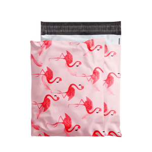 ซองไปรษณีย์บุฟองน้ำลายฟลามิงโก พิมพ์ออฟเซ็ตโพลี กันน้ำ - Product Image 1